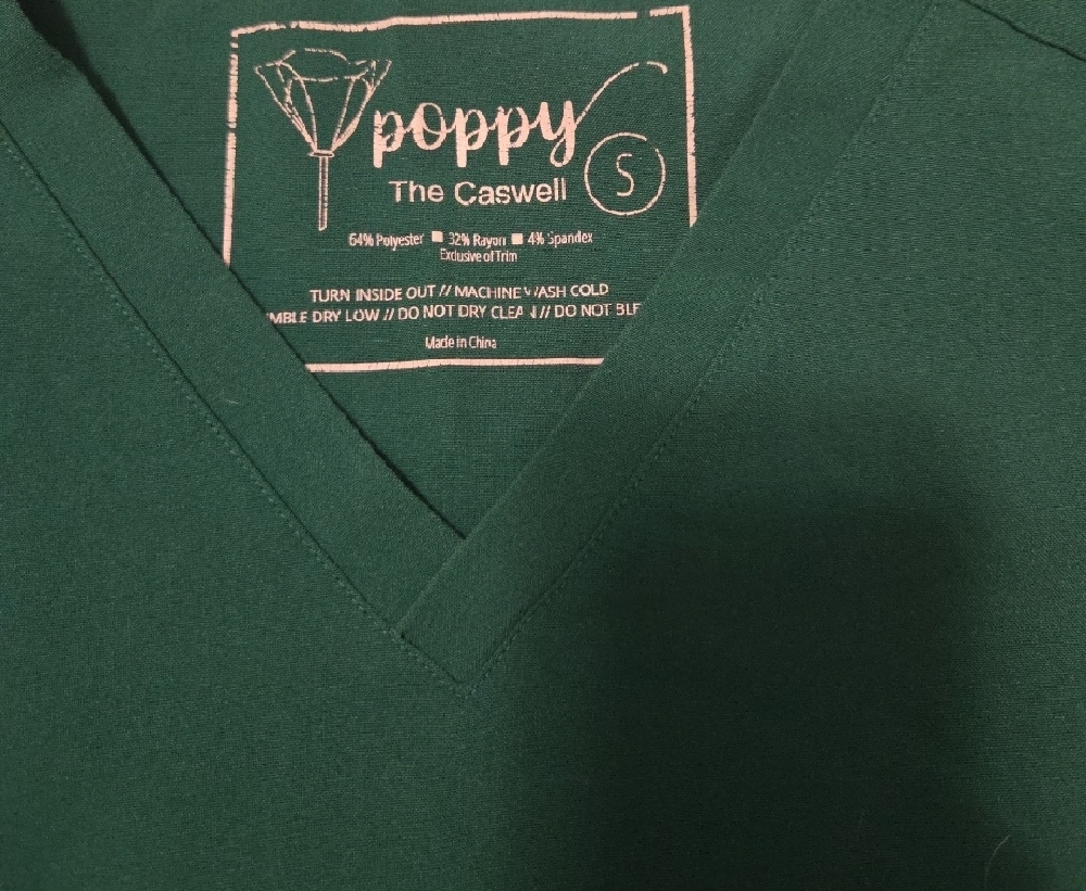 Poppy Caswell Scrub Top - Picture 2 of 2